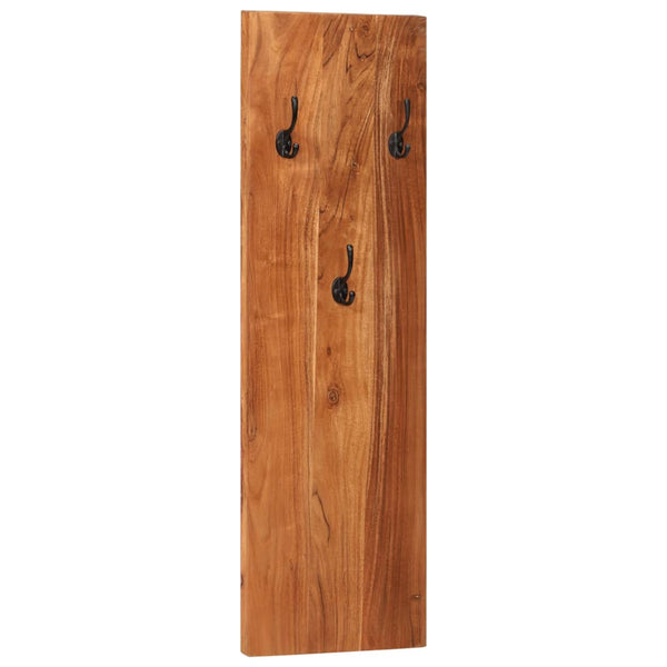 Wandgarderobe Akazie Massivholz 2er Set