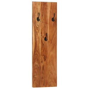 Wandgarderobe Akazie Massivholz 2er Set
