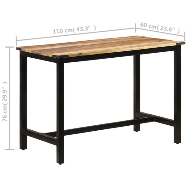Massivholz Esstisch Mango 110x60 cm