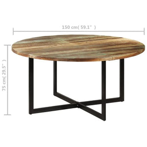 Esstisch Altholz Massivholz 110x75 cm