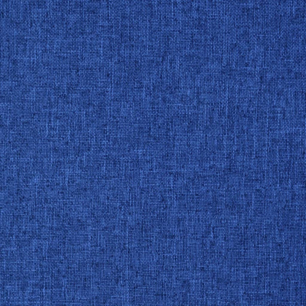 Drehbarer Bodenstuhl, Blau Stoff