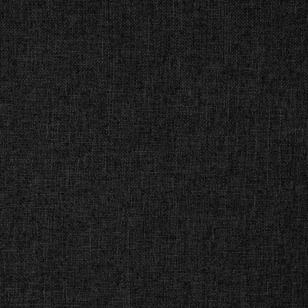 Drehbarer Bodenstuhl Schwarz Stoff