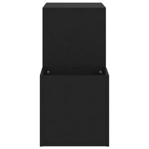 Schuhschrank Schwarz 105 cm