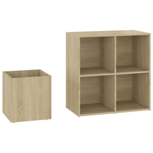Schuhschrank Sonoma Eiche, 105 cm