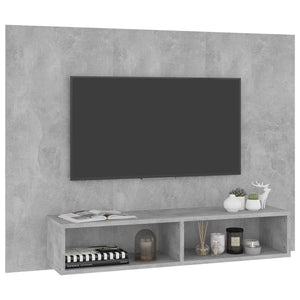 TV-Wandschrank Betongrau 120 cm