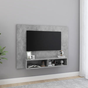 TV-Wandschrank Betongrau 120 cm