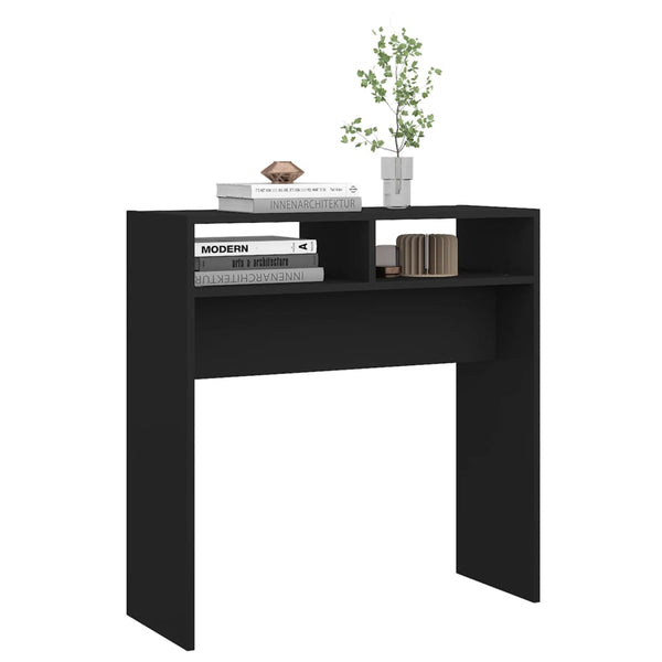 Schwarzer Konsolentisch 78x30x80 cm