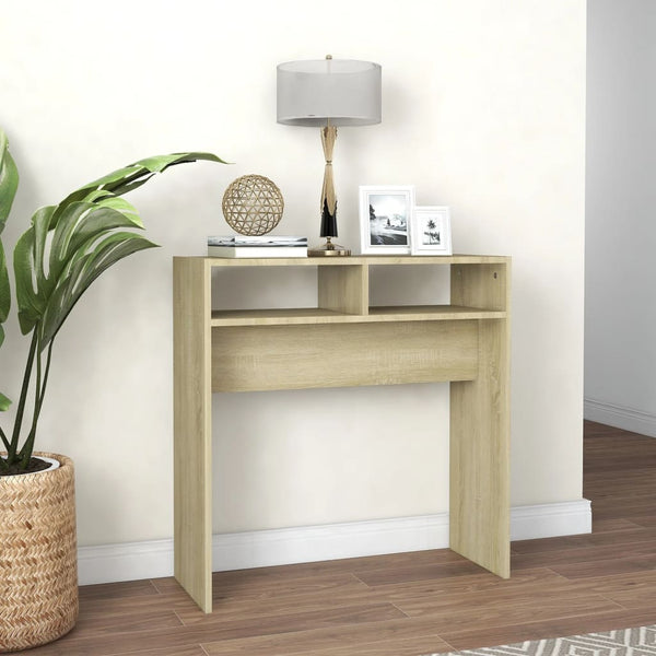 Sonoma Eiche Konsolentisch 78x30x80cm