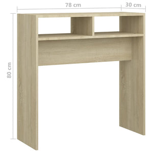 Sonoma Eiche Konsolentisch 78x30x80cm