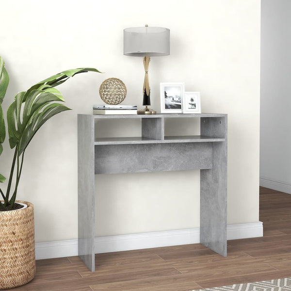 Betongrauer Konsolentisch 78 cm