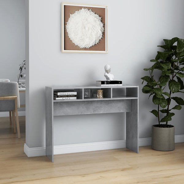 Betongrauer Konsolentisch 105 cm