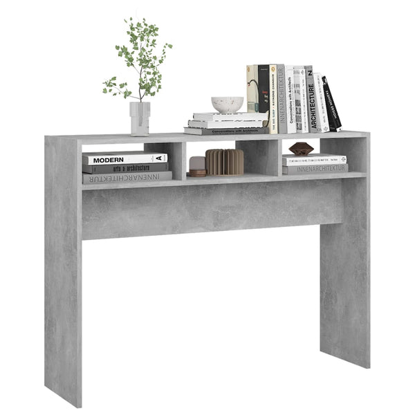 Betongrauer Konsolentisch 105 cm