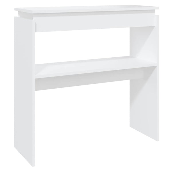 Weißer Konsolentisch 80 cm