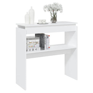 Weißer Konsolentisch 80 cm
