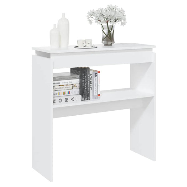 Weißer Konsolentisch 80 cm