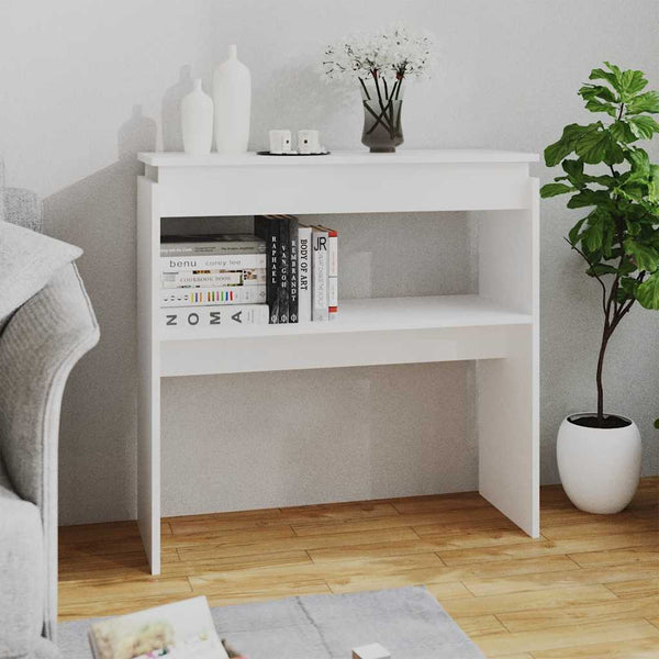 Weißer Konsolentisch 80 cm