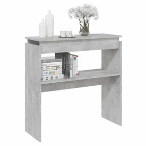 Betongrauer Konsolentisch 80x80 cm