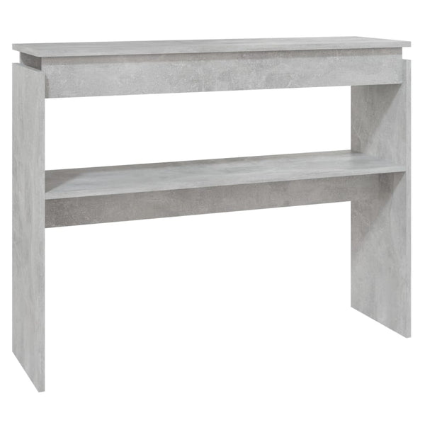 Betongrauer Konsolentisch 102 cm