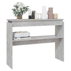 Betongrauer Konsolentisch 102 cm