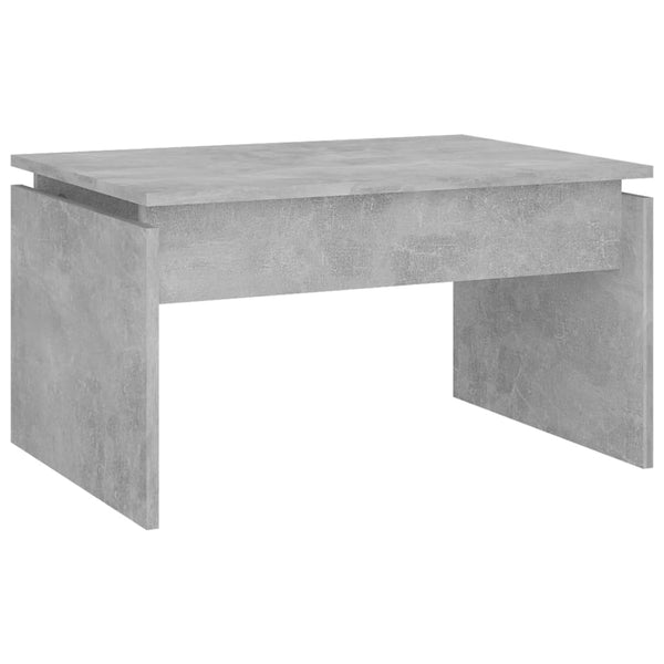 Betongrauer Couchtisch, 68 cm