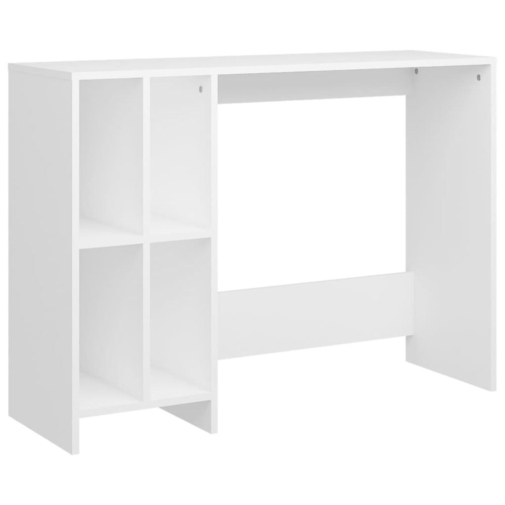 Computertisch Weiß, 102,5 cm
