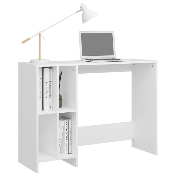 Computertisch Weiß, 102,5 cm