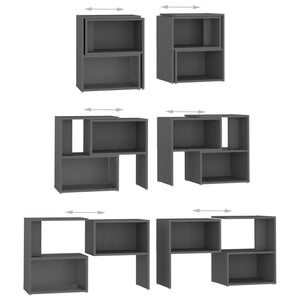 Grauer TV-Schrank 104 cm