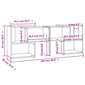 Grauer TV-Schrank 104 cm