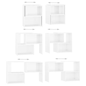 TV-Schrank Weiß Hochglanz 104 cm
