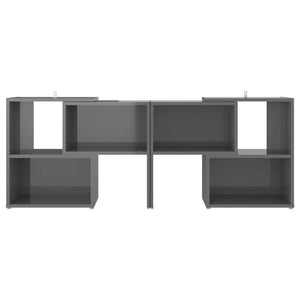 Hochglanz TV-Schrank Grau 104cm