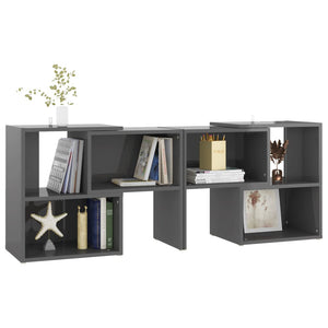 Hochglanz TV-Schrank Grau 104cm
