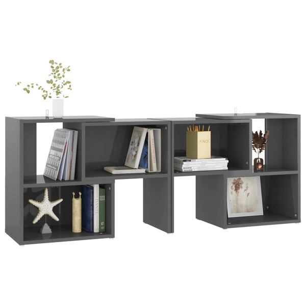 Hochglanz TV-Schrank Grau 104cm