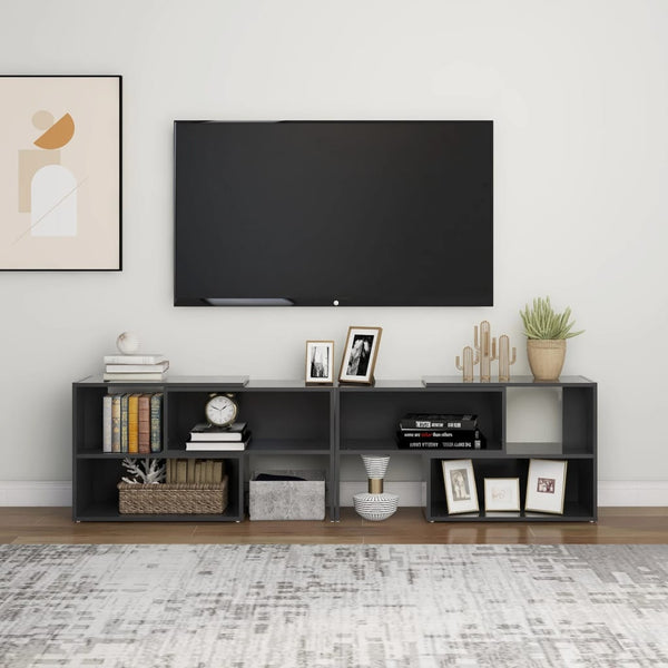 Grauer TV-Schrank 149 cm
