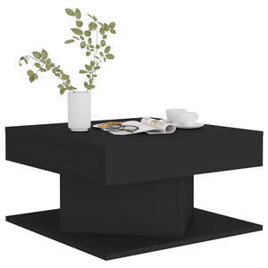 Schwarzer Couchtisch 57x57 cm