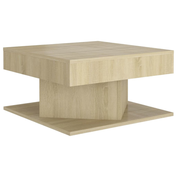 Sonoma Eiche Couchtisch 57x57 cm