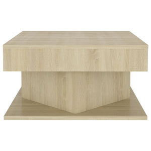 Sonoma Eiche Couchtisch 57x57 cm