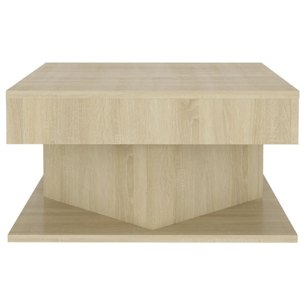 Sonoma Eiche Couchtisch 57x57 cm