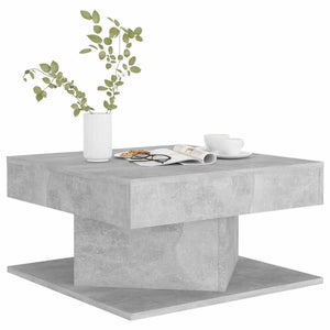 Betongrauer Couchtisch 57x57 cm