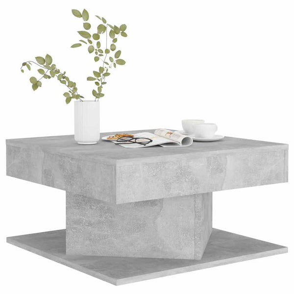 Betongrauer Couchtisch 57x57 cm