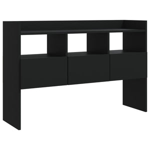 Schwarzes Sideboard 105 cm Holz