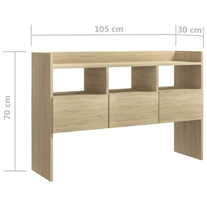 Sideboard Sonoma Eiche 105 cm