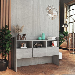 Betongraues Sideboard 105 cm