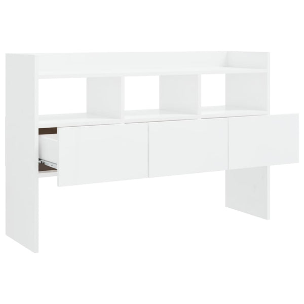 Hochglanz Weißes Sideboard 105 cm