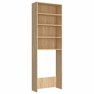 Waschmaschinenschrank Sonoma Eiche 64x24x190cm