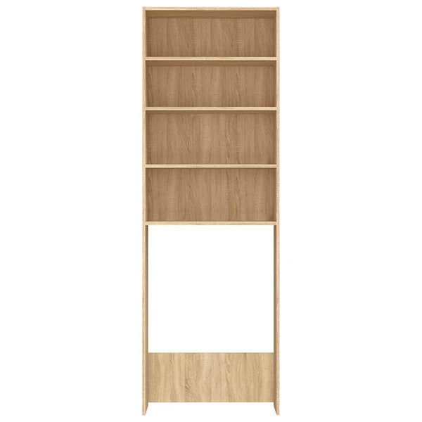 Waschmaschinenschrank Sonoma Eiche 64x24x190cm