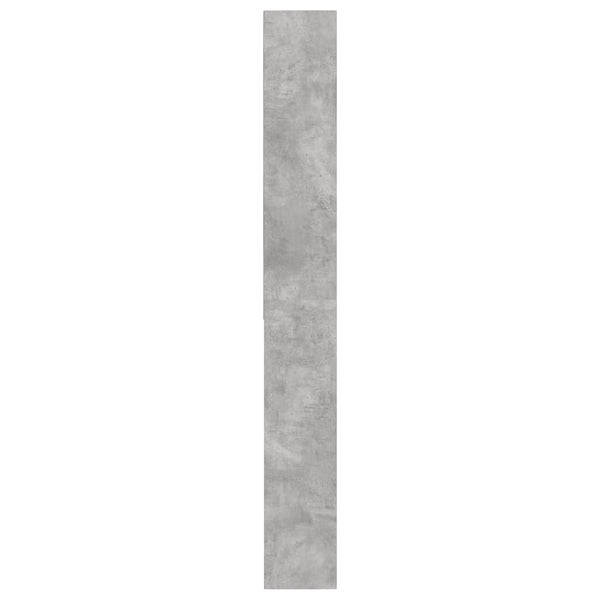 Waschmaschinenschrank Betongrau 64x24x190 cm