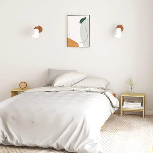 Nachttische Kiefer Massivholz 40x40 cm, 2er-Set
