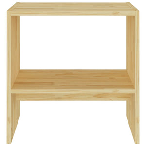 Nachttische Kiefer Massivholz 40x40 cm, 2er-Set