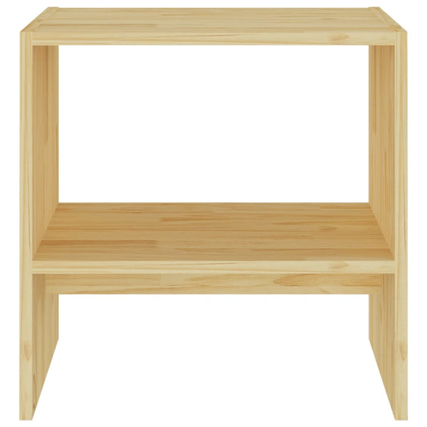 Nachttische Kiefer Massivholz 40x40 cm, 2er-Set