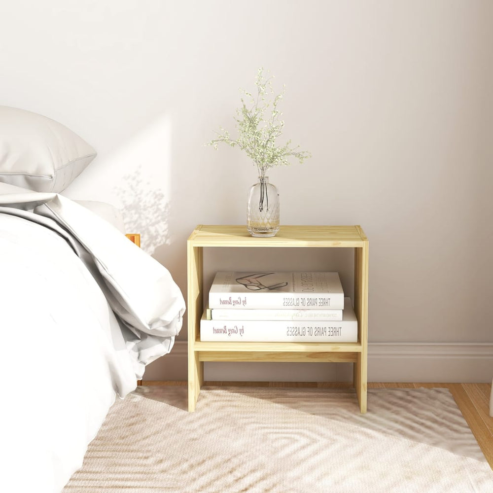 vidaXL Nightstands 2 pcs. 40x30.5x40 cm Solid Pine Wood